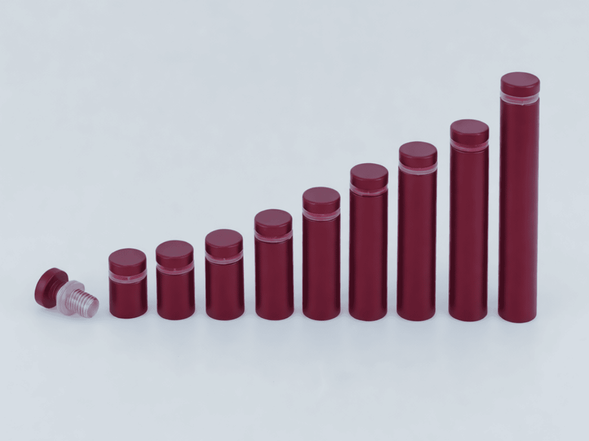 Красные дистанционные держатели