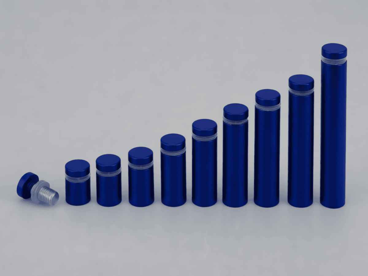 Синие дистанционные держатели