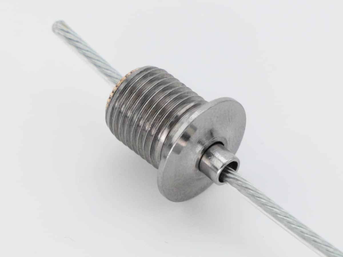 Зажим A600 цанговый с резьбой M10