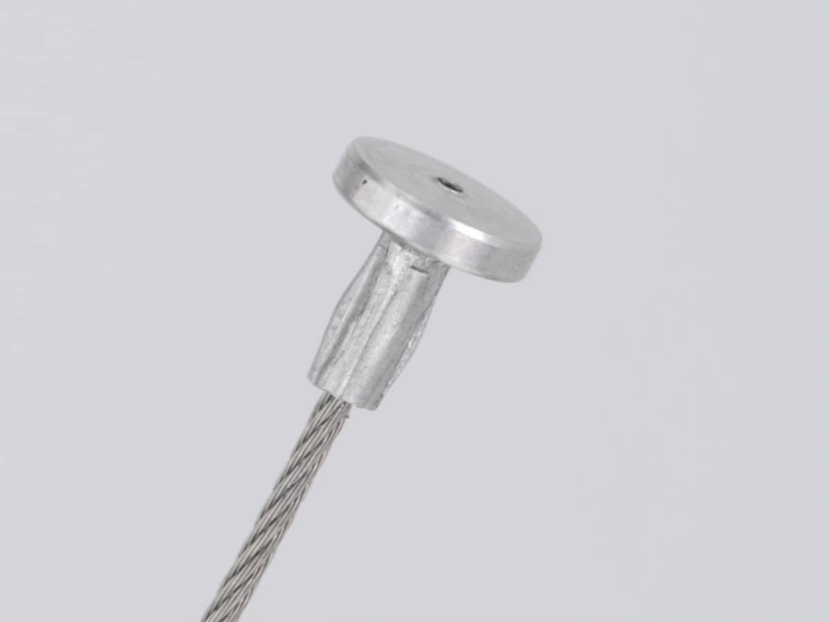 Трос из нержавеющей стали, Ø1.5 мм с Т-образным наконечником 7*8