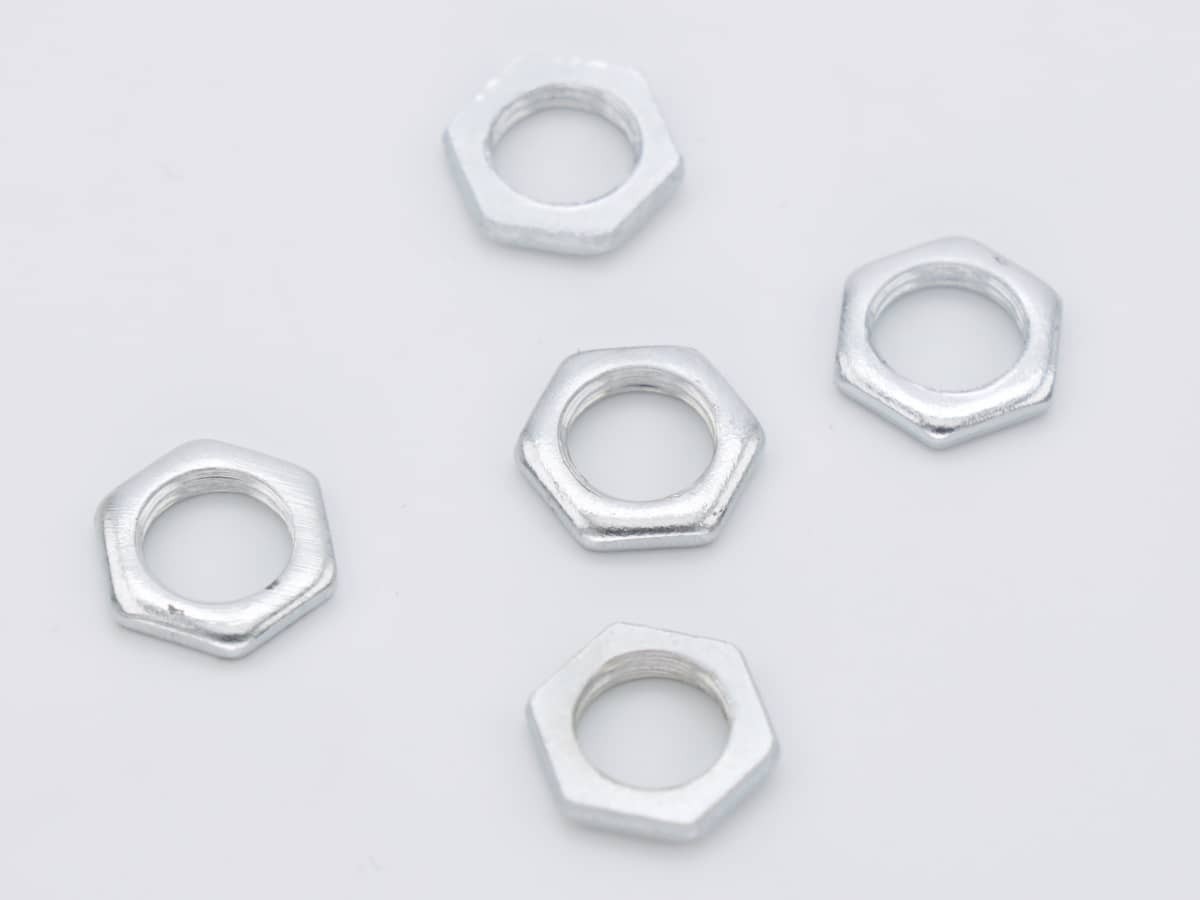 Гайка M10, шестигранная, плоская