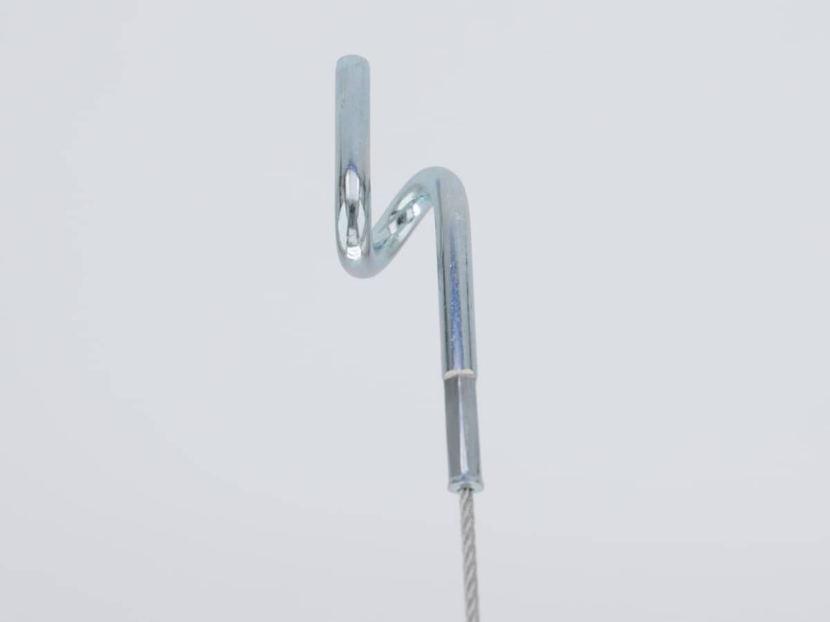 Трос из оцинкованной стали Ø1.5 мм с S/Z-крюком