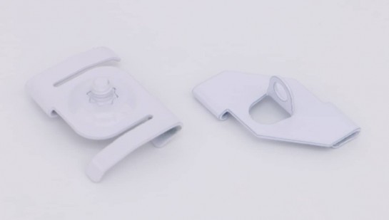 Вспомогательные крепежи для подвеса рекламно-информационных материалов на потолки Армстронг