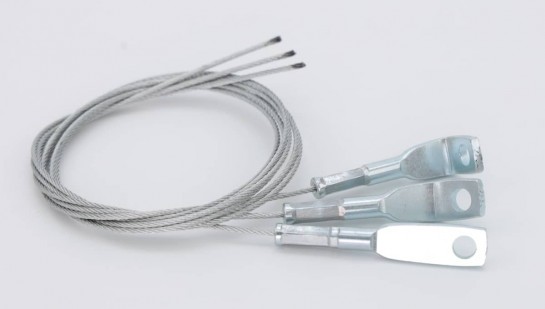 Тросы с усиленными наконечниками