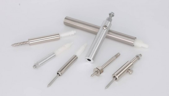 Дистанционные держатели скрытого крепления